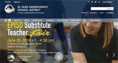 Desktop Screenshot of episd.org